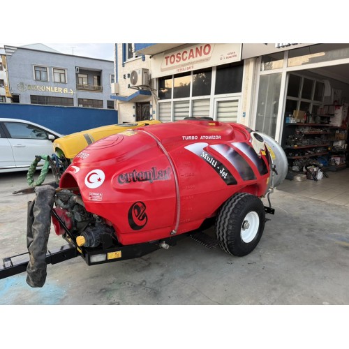 2. El Turbo Fanlı İlaçlama Makinası – Ertanlar Multi Jet Fan II | 2000 Litre 2021