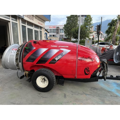 2. El Turbo Fanlı İlaçlama Makinası – Ertanlar Multi Jet Fan II | 2000 Litre 2021
