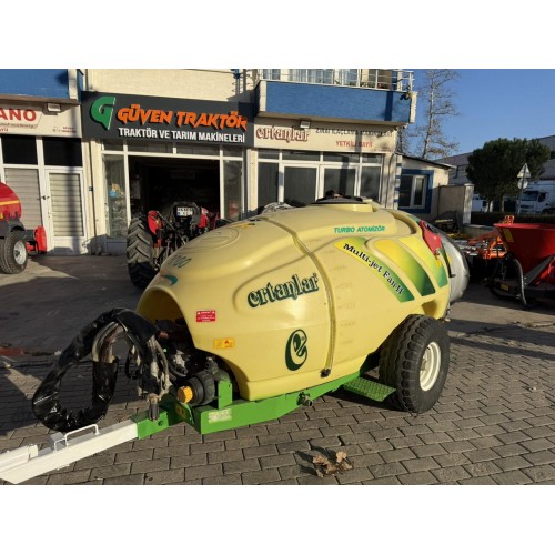 2. El Turbo İlaçlama Makinası 2018 Model Ertanlar Multi Jet Fan II 2000 Lt