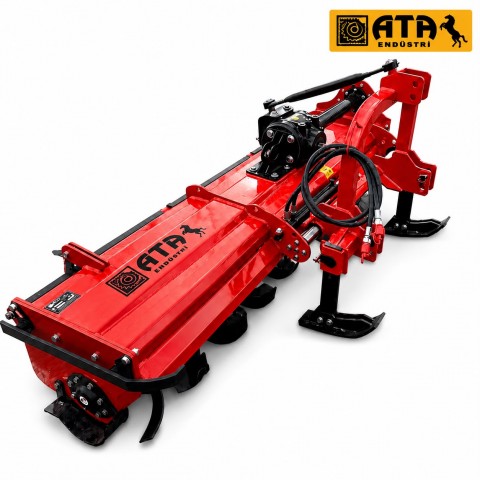 Ata 2100 Hidrolik Kaydırmalı Rotovatör – 3 yıl komple,5 Yıl Şanzıman Garantili Bahçe Tipi Toprak İşleme Makinası