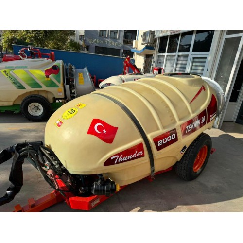 2.El Turbo İlaçlama Makinası Zirmak Teknik 20 