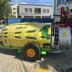 2.El Turbo İlaçlama Makinası 2000 litre  Ertanlar Jet fan 2