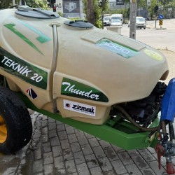 2.El Turbo İlaçlama Makinası Teknik 20 1200 Litre