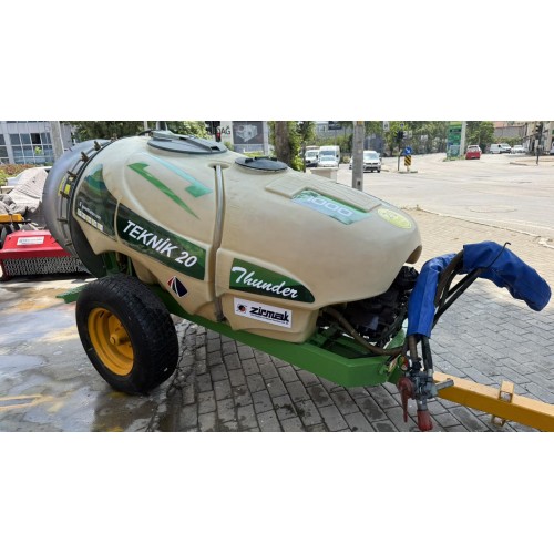 2.El Turbo İlaçlama Makinası Teknik 20 1200 Litre