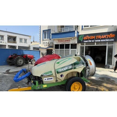 2.El Turbo İlaçlama Makinası Teknik 20 1200 Litre