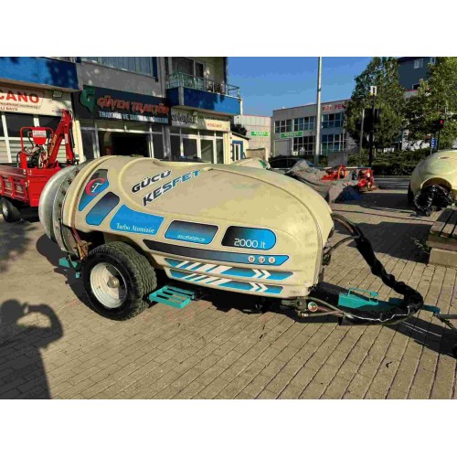 2.El Turbo İlaçlama Makinası Cantaş Sis Fan 