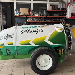 2.El Turbo İlaçlama Makinası Ertanlar Gökkuşağı 1000 litre 
