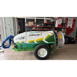 2.El Turbo İlaçlama Makinası Ertanlar Gökkuşağı 1000 litre 