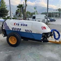 2.El Turbo İlaçlama Makinası İşgür 2000 Lİtre Çift Pervaneli 