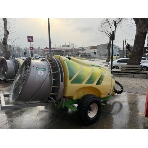 2.El 2000 Lt Turbo Fanlı İlaçlama Makinası Satılık Ertanlar Multi Jet Fan 2018 Model Atomizör İtalyan Pompa