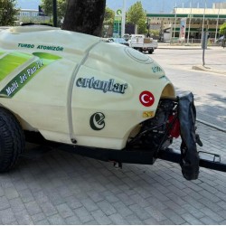 2.El Turbo Fanlı İlaçlama Makinası Ertanlar Multi Jet Fan Çift Pervaneli Eğik Fanlı 2022 Model