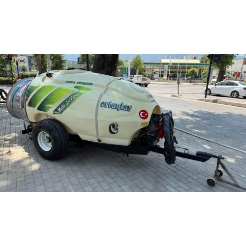 2.El Turbo Fanlı İlaçlama Makinası Ertanlar Multi Jet Fan Çift Pervaneli Eğik Fanlı 2022 Model