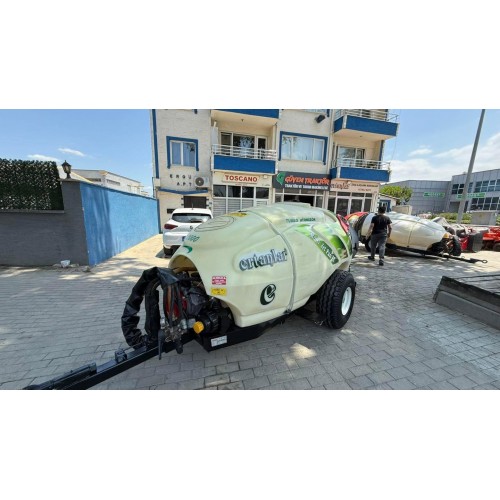 2.El Turbo Fanlı İlaçlama Makinası Ertanlar Multi Jet Fan Çift Pervaneli Eğik Fanlı 2022 Model